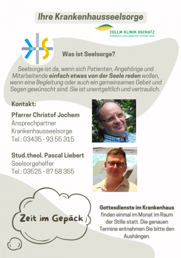 Zu sehen sind Herr Jochem und Herr Liebert mit ihren Kontaktdaten.