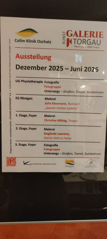 Zu sehen ist eine Übersicht der Kunstwerke wie im Text beschrieben.